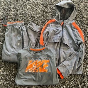 Russell sweat set w/ Nike shirt